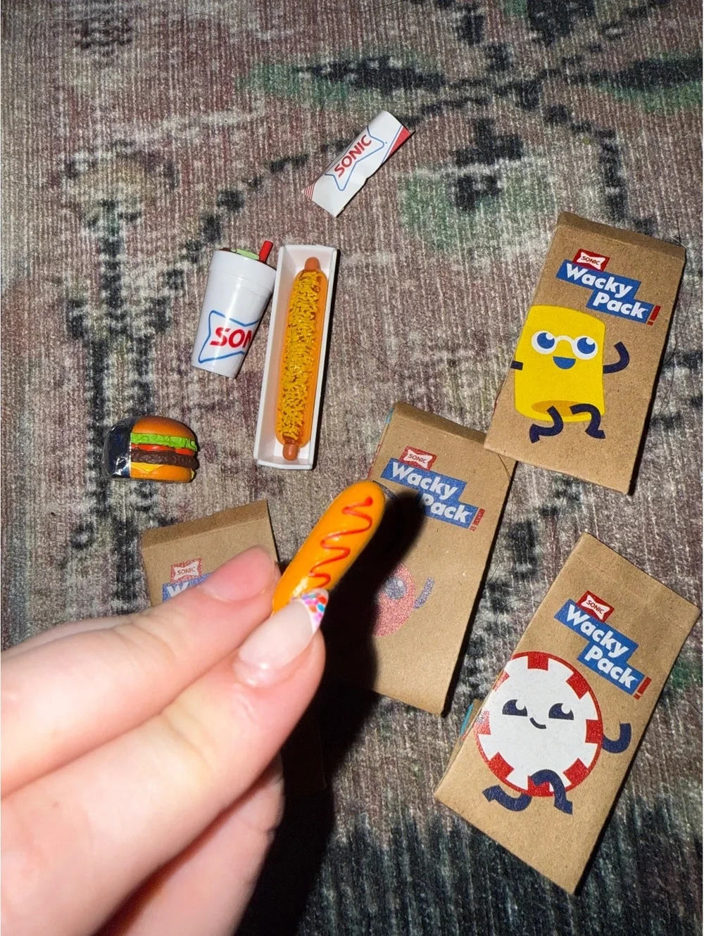 Mini brands mini sonic lot of items SONIC fast food dolls